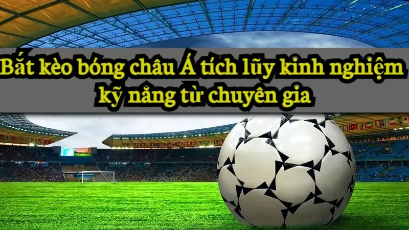 Bắt kèo bóng châu Á tích lũy kinh nghiệm kỹ năng từ chuyên gia